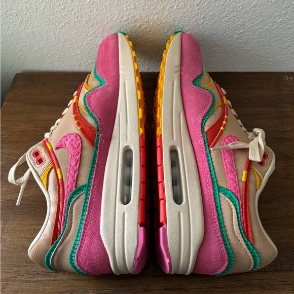 NWB Nike Air Max 1 Familia Sneakers Hemp/Pinksicle Men's US 10/Women's US 11.5 - Picture 4 of 12